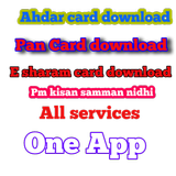Adhar Card Pan Card download icône