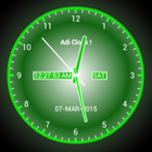 Adi AnalogClock Live Wallpaper आइकन