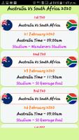 Australia Vs South Africa 2020|Aus Vs SA 2020 live ảnh chụp màn hình 3