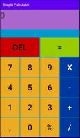 Simple and Fun  Calculator App پوسٹر