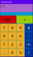 Simple and Fun  Calculator App اسکرین شاٹ 2