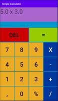 Simple and Fun  Calculator App اسکرین شاٹ 3