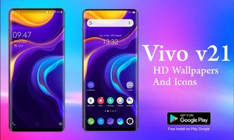 Themes For Vivo V21 : Launchers & Wallpapers capture d'écran 1