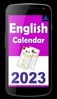 English Calendar (F) 2023 poster