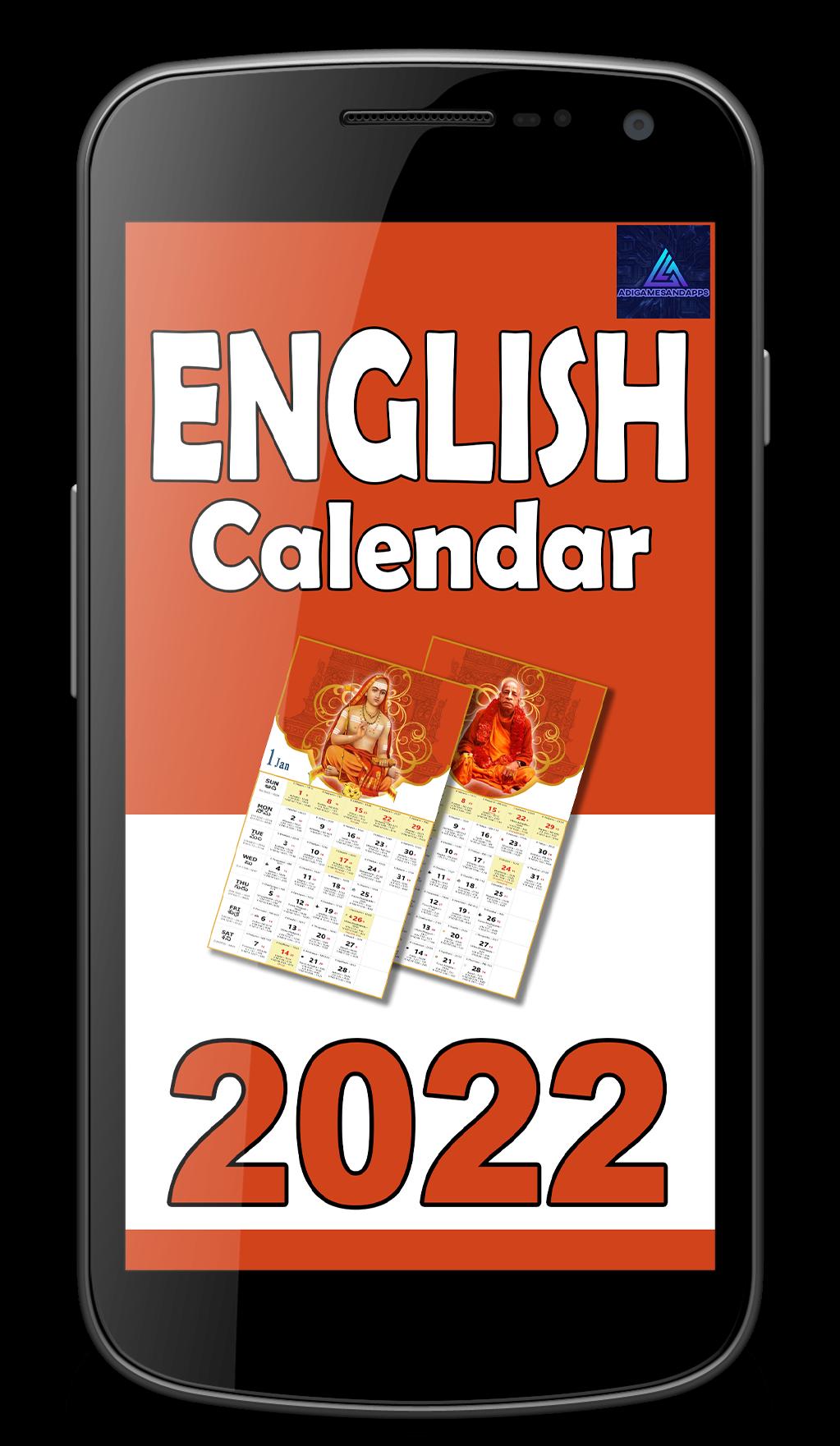 English Calendar Video 