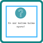 Zor Kelimeler - Eğlenceli Keli أيقونة