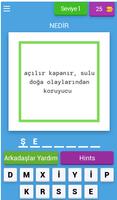 Zor Kelimeler - Eğlenceli Keli الملصق