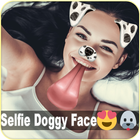 Doggy Face Stickers Filters Snapy Cam Photo Editor ícone