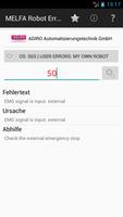 MELFA Robot Error Diagnostics Plakat