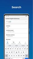 Turkish - English dictionary screenshot 1