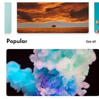 برنامه‌نما Wallfi عکس از صفحه