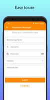 Secure Password Manager تصوير الشاشة 1
