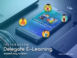 Delegate E-Learning Affiche