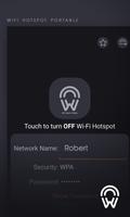 Free Wifi Hotspot Portable Affiche