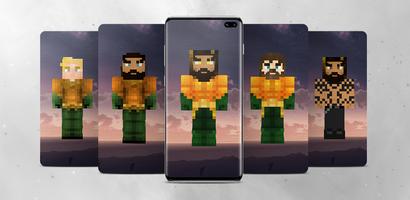 Aquaman Minecraft Skin imagem de tela 1