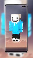 Blue Minecraft Skin 스크린샷 1