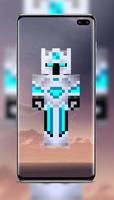 Frost Diamond Minecraft Skin screenshot 2