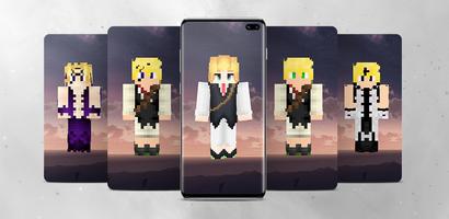 Meliodas Minecraft Skin Affiche