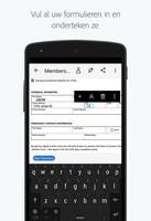 Adobe Invullen en ondertekenen-poster