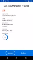 Adobe Authenticator تصوير الشاشة 3
