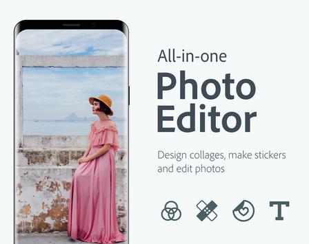 Adobe Photoshop Express:Photo Editor Collage Maker 海报