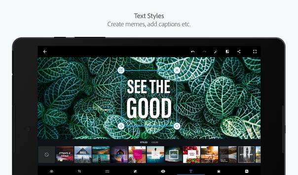 Adobe Photoshop Express:Photo Editor Collage Maker 截图 14
