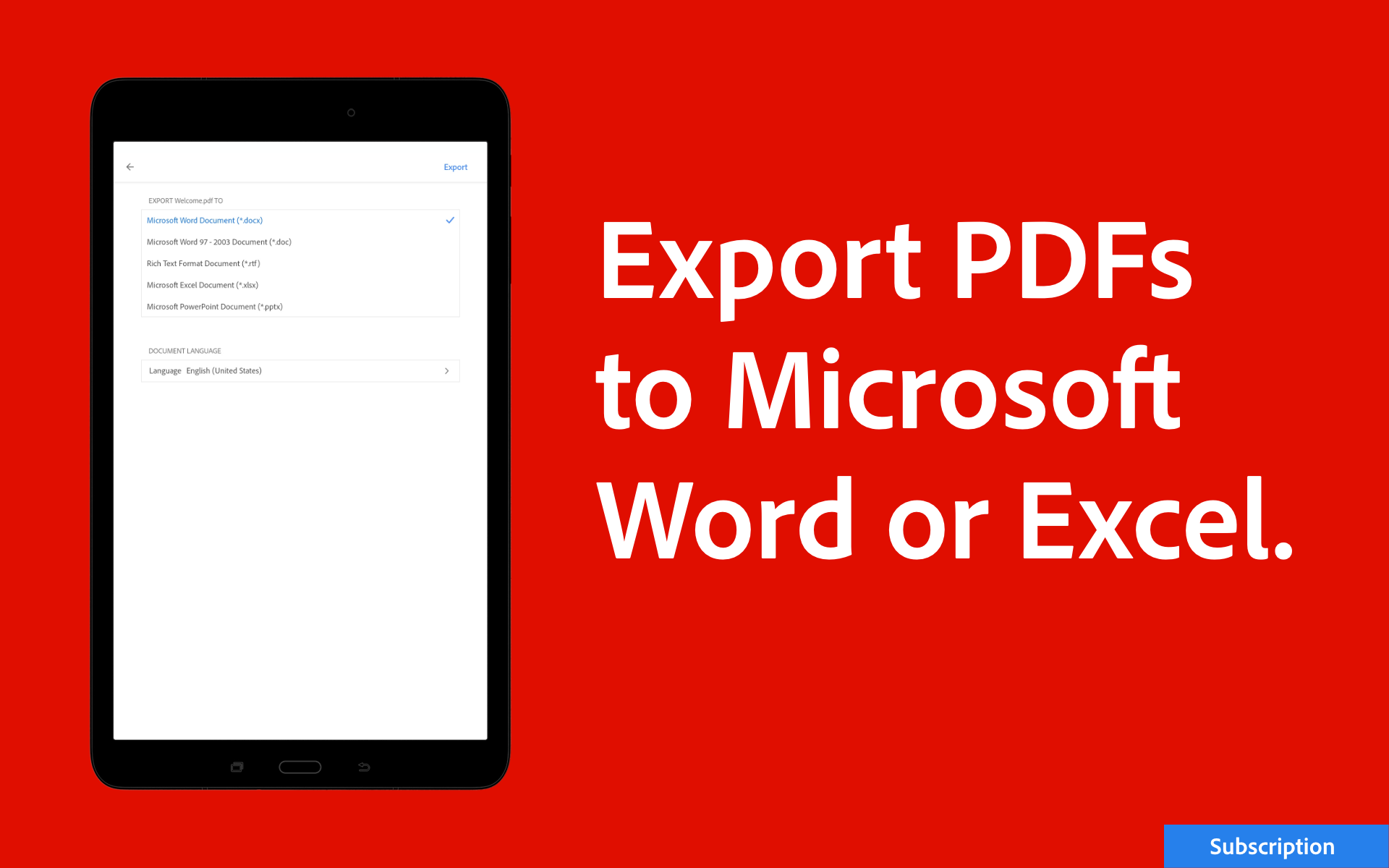 Adobe Acrobat Reader Edit PDF APK 23 5 0 27746 F r Android 