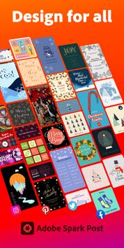 Adobe Spark Post: Graphic Design & Story Templates 海报