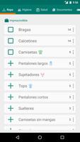 Lista de equipaje - PackKing p captura de pantalla 1