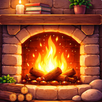 Burning Fireplace & Campfire APK