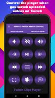 Remote Control for Twitch Player - ADMote Control تصوير الشاشة 2