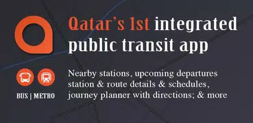 Qatar Transit - Bus, Metro, Times, Maps, Planner
