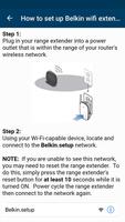 Belkin Router Setup Guide скриншот 1