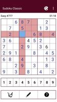 Sudoku Classic capture d'écran 2