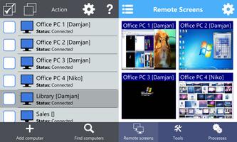 AdminZilla Net Administrator syot layar 1