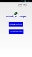 Expenditure Manager Affiche