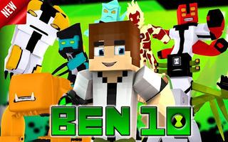 Ben 10 Addon Mod For Minecraft poster