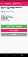 AdsVlog - Tags extractor Screenshot 1