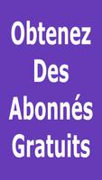 Obtenez Des Abonnés Affiche