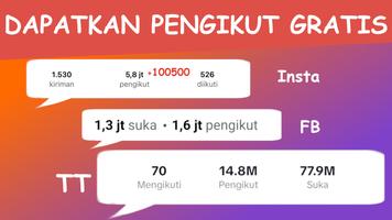 Dapatkan Pengikut poster