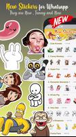 New Stickers - WAStickerApps for Whatsapp Affiche