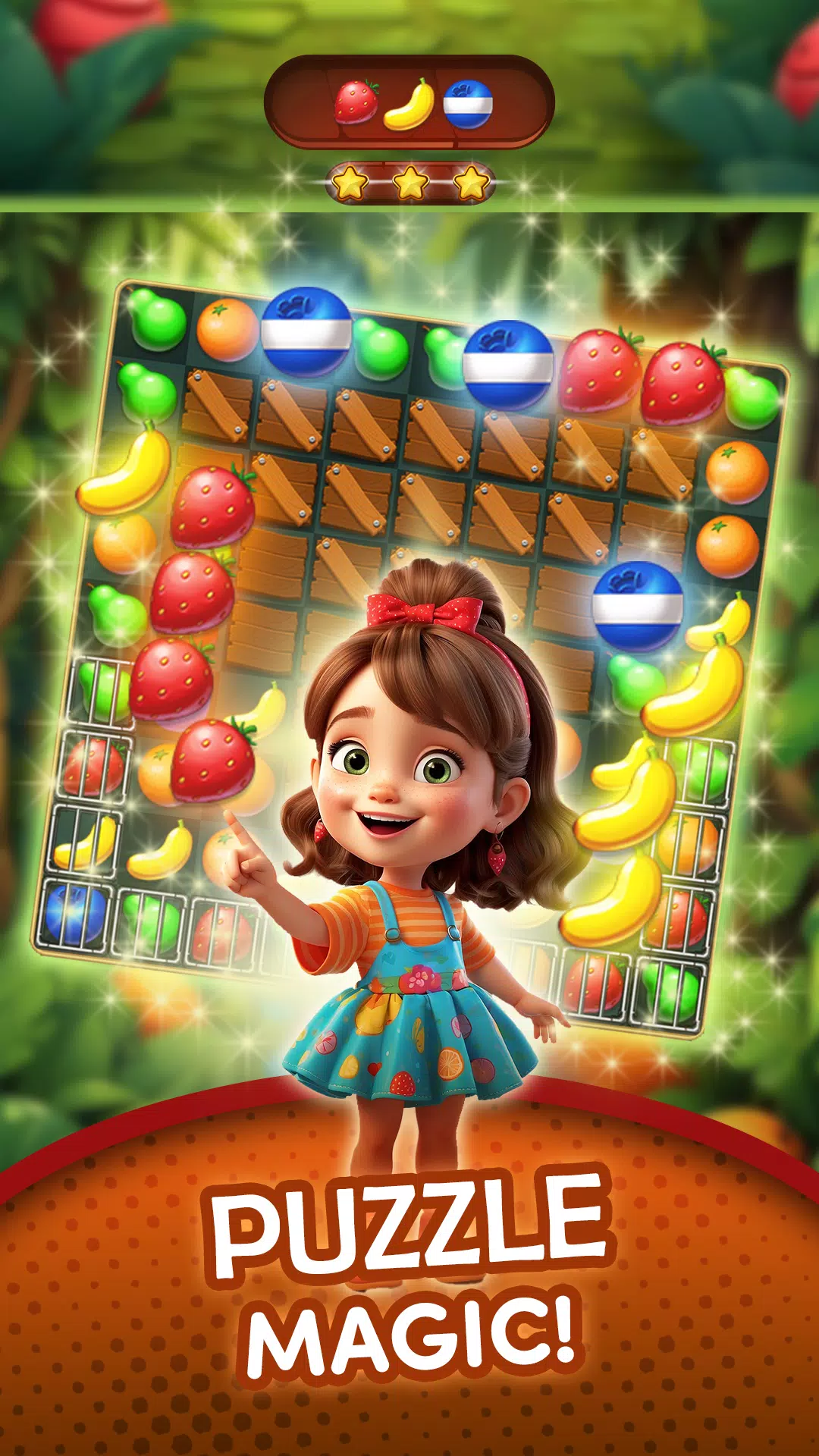 水果爆炸 – 消除三消益智游戏