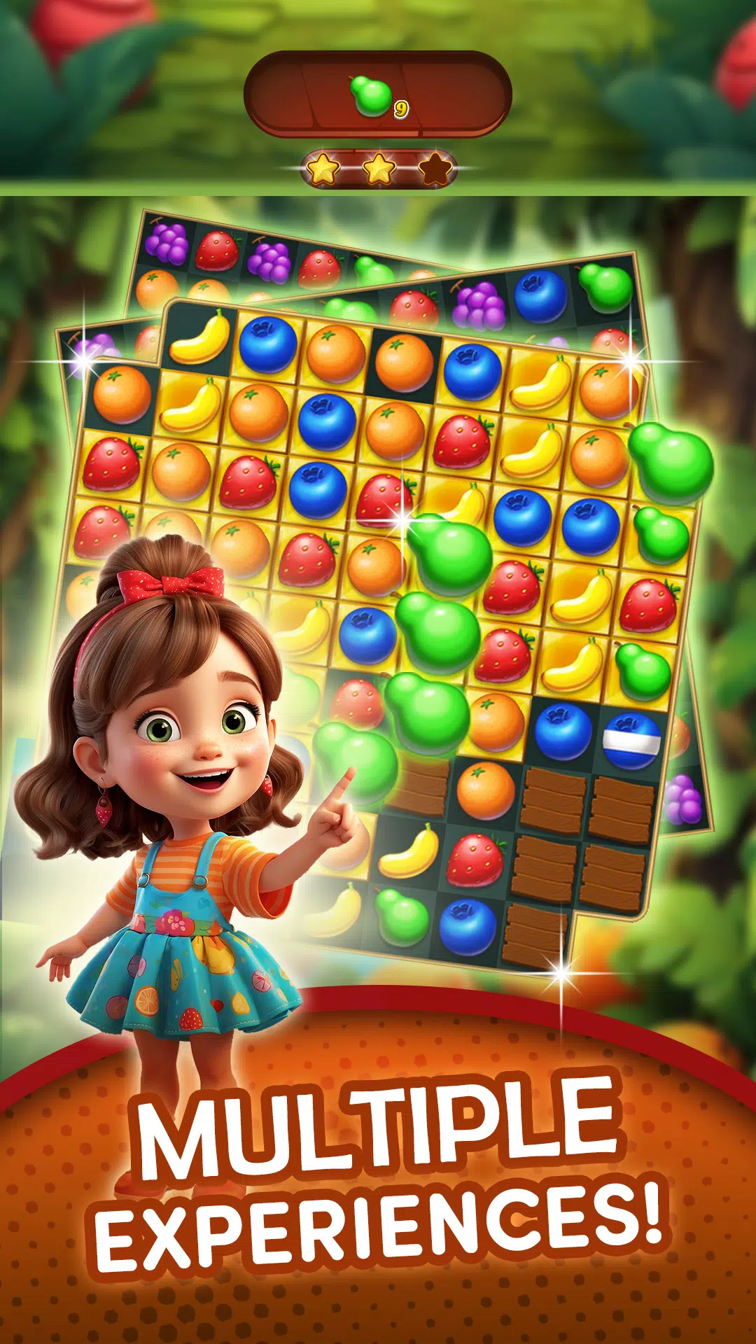 水果爆炸 – 消除三消益智游戏