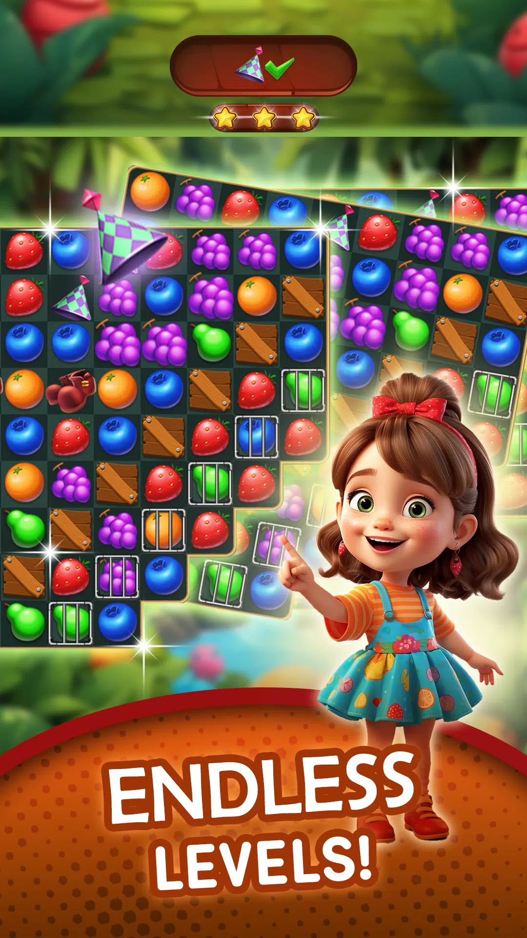 水果爆炸 – 消除三消益智游戏