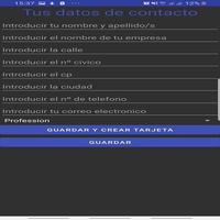 Tarjeta Virtuales screenshot 3