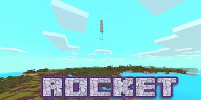 MOD rocket for Minecraft PE-poster