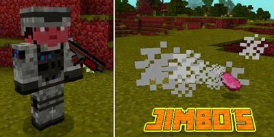 Add-on  Jimbo Weapons MCPE পোস্টার