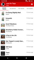 Last.fm Tops Plakat