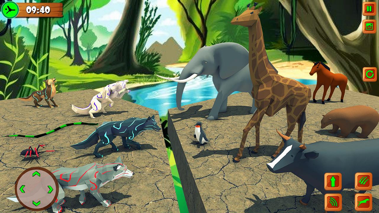 Chase animals. Вилд Анимал симулятор. Игра животные. Игры симуляторы животных 3д. Игра симулятор волка 3д.