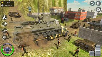 Army Truck Military Simulator Affiche